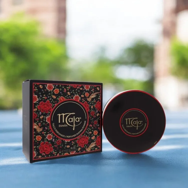 Maja by Myrurgia Dusting Powder/Talc with Puff