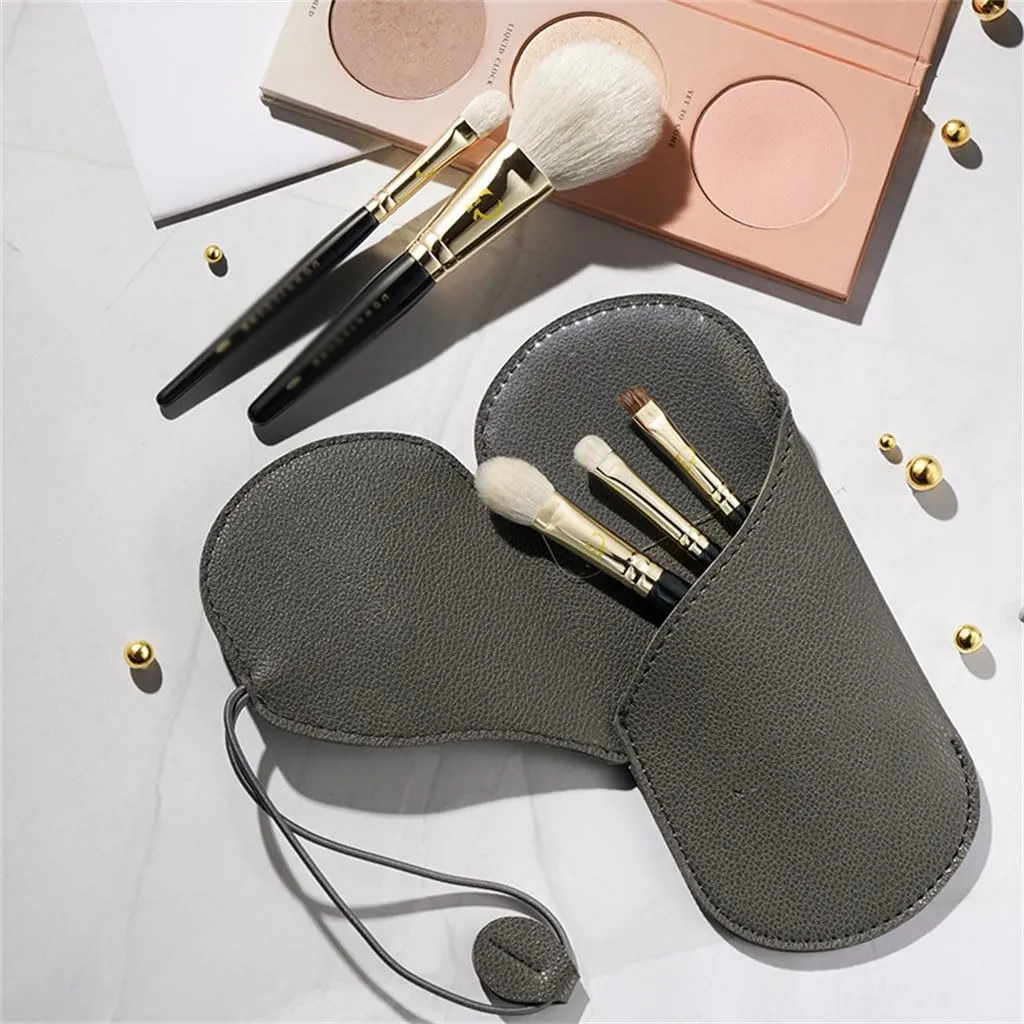 Makeup Brush Set 5pcs Super Soft Makeup Tools Brush Pack Loose Powder Brush Eyeshadow Brush(18cm,D)
