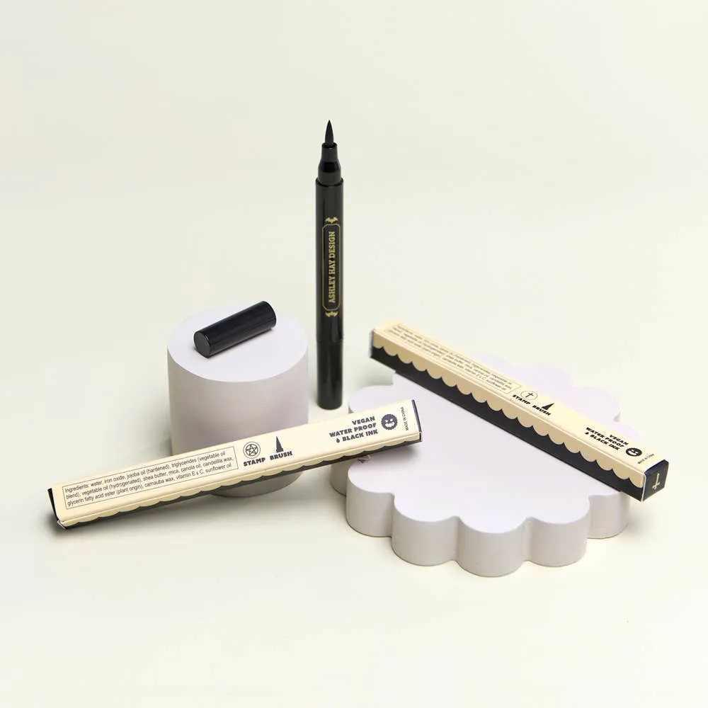 Makeup Pentacle Stamp and Eyeliner