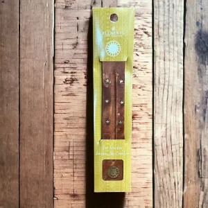 Mango Wood Sun Incense Ash Catcher
