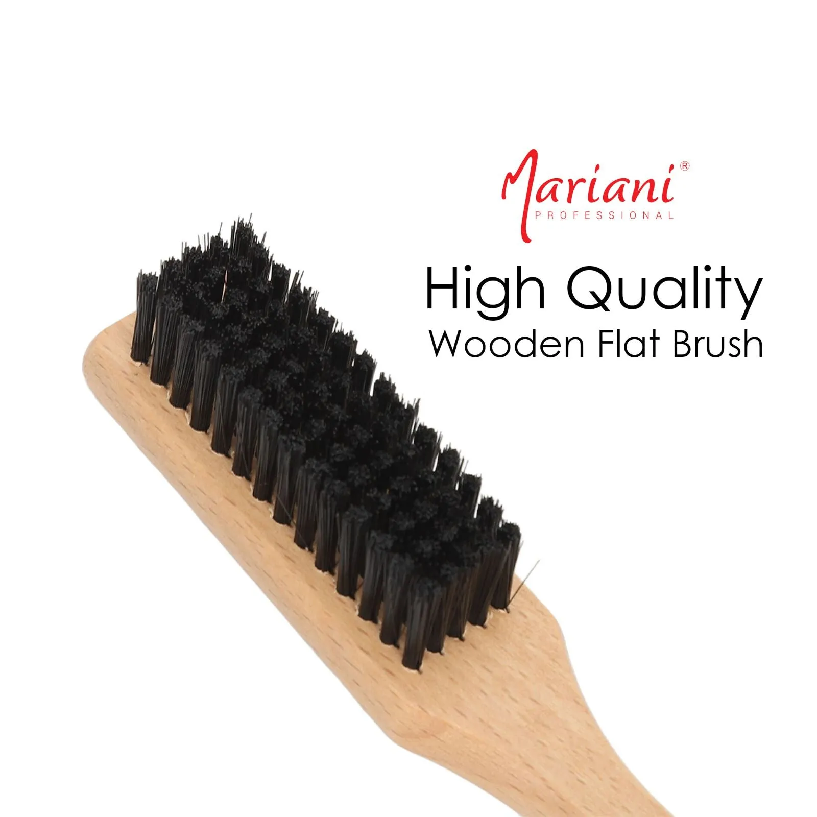 Mariani WB 954 Wooden Flat Brush