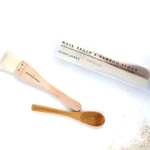 Mask Brush   Bamboo Spoon.