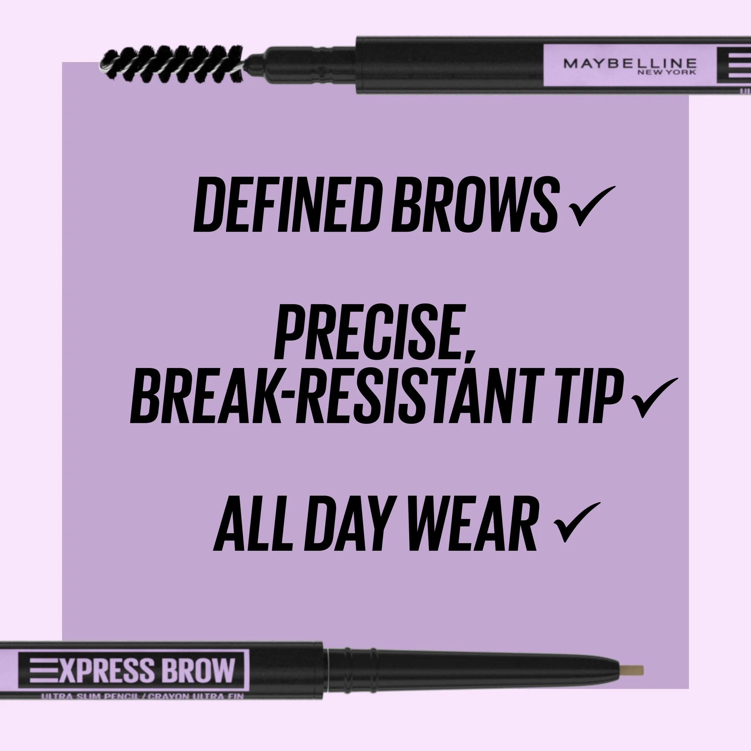 Maybelline Brow Ultra Slim Eyebrow Pencil - Soft Brown