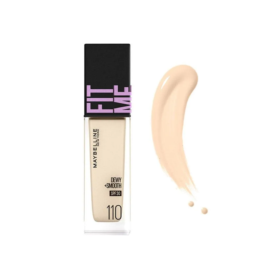 Maybelline Fit Me Dewy   Smooth Foundation 110
