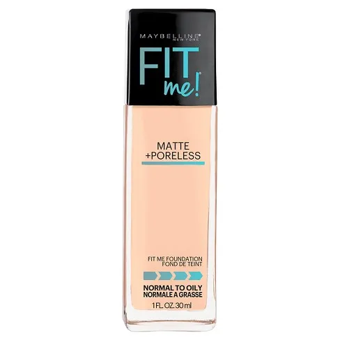 Maybelline FIT ME! Matte   Poreless Foundation, Classic Ivory #120