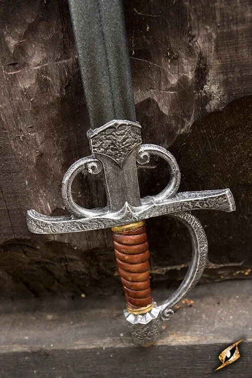 Medieval Knight LARP Long Rapier Sword - 40in