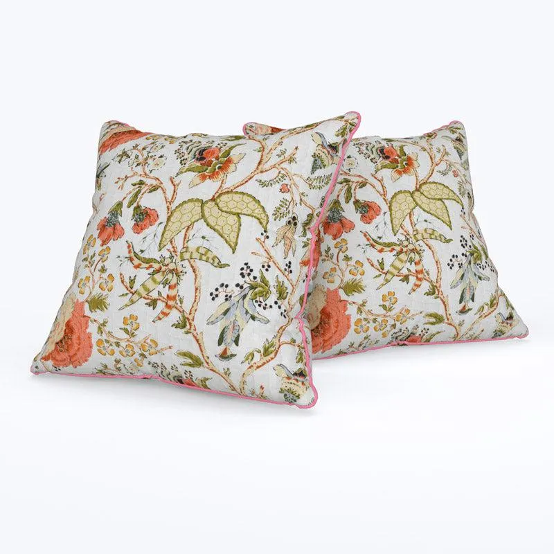 Mehan Floral Cushion Cover - Set Of Five