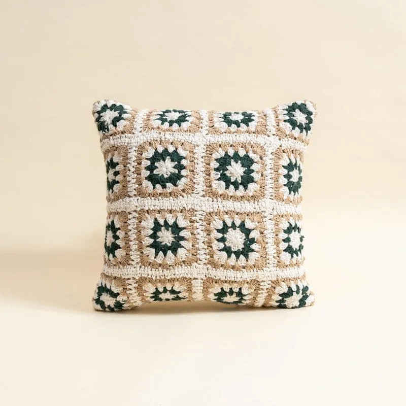 Melinoe Crochet Cushion Cover - Square