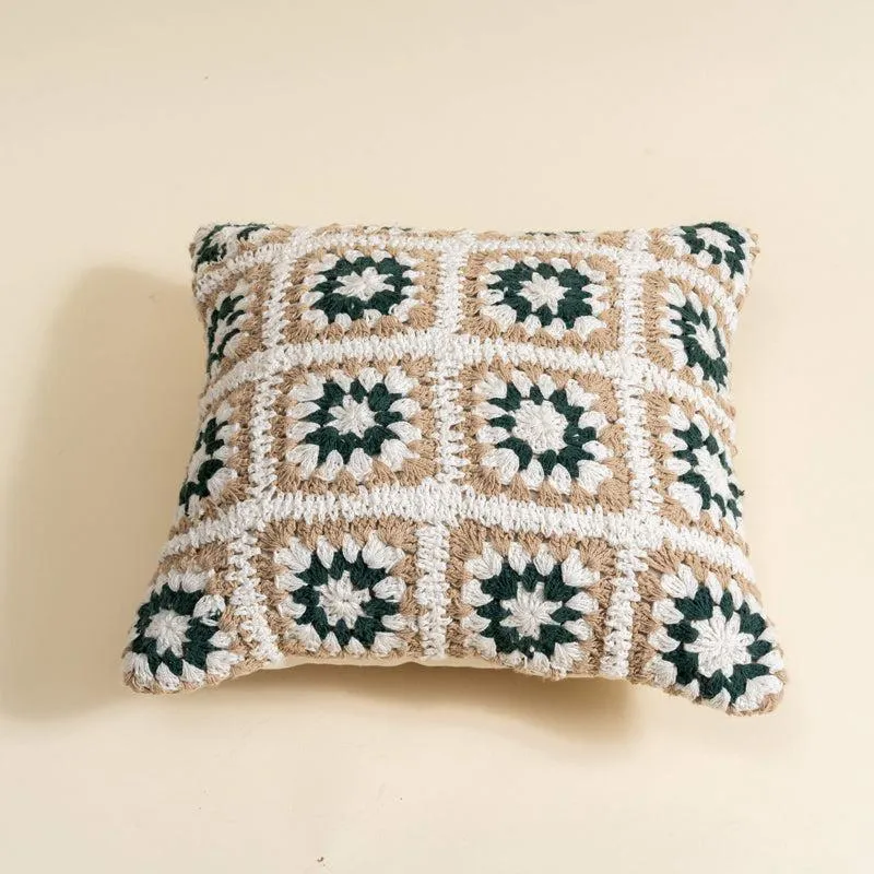 Melinoe Crochet Cushion Cover - Square