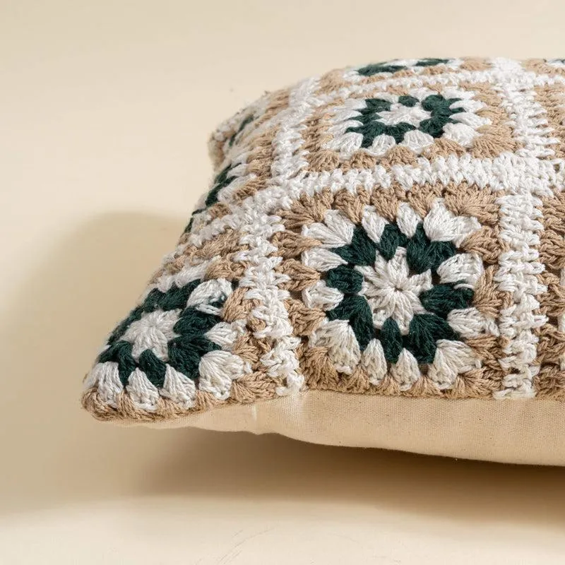 Melinoe Crochet Cushion Cover - Square