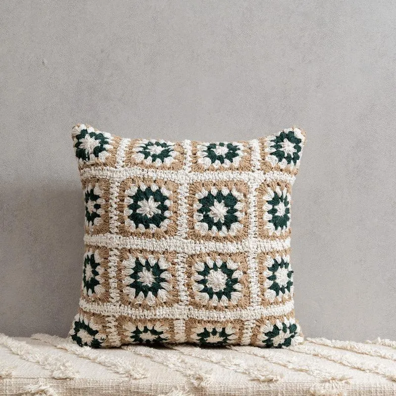 Melinoe Crochet Cushion Cover - Square