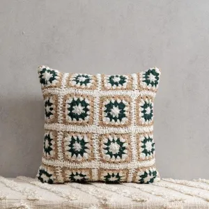 Melinoe Crochet Cushion Cover - Square