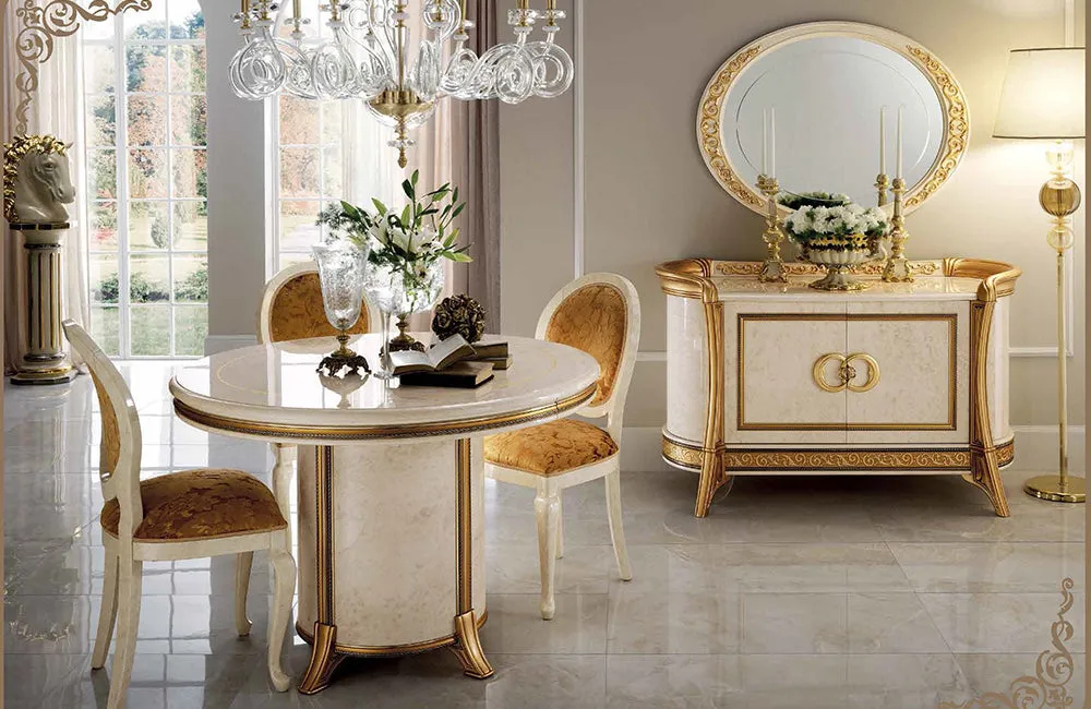 Melodia Day Dining Table Oval with 1 ext