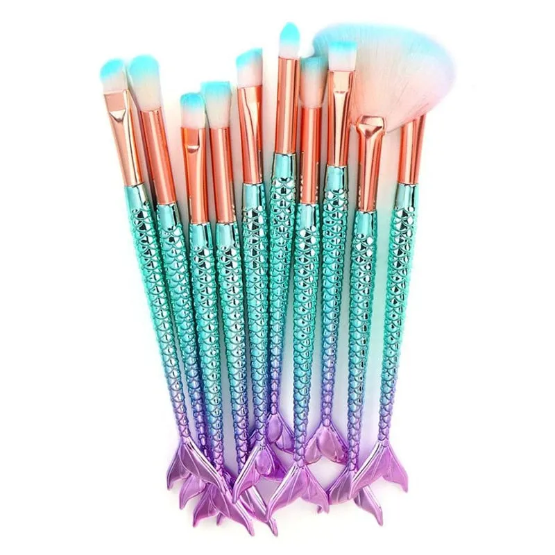 Mermaid Makeup Brushes