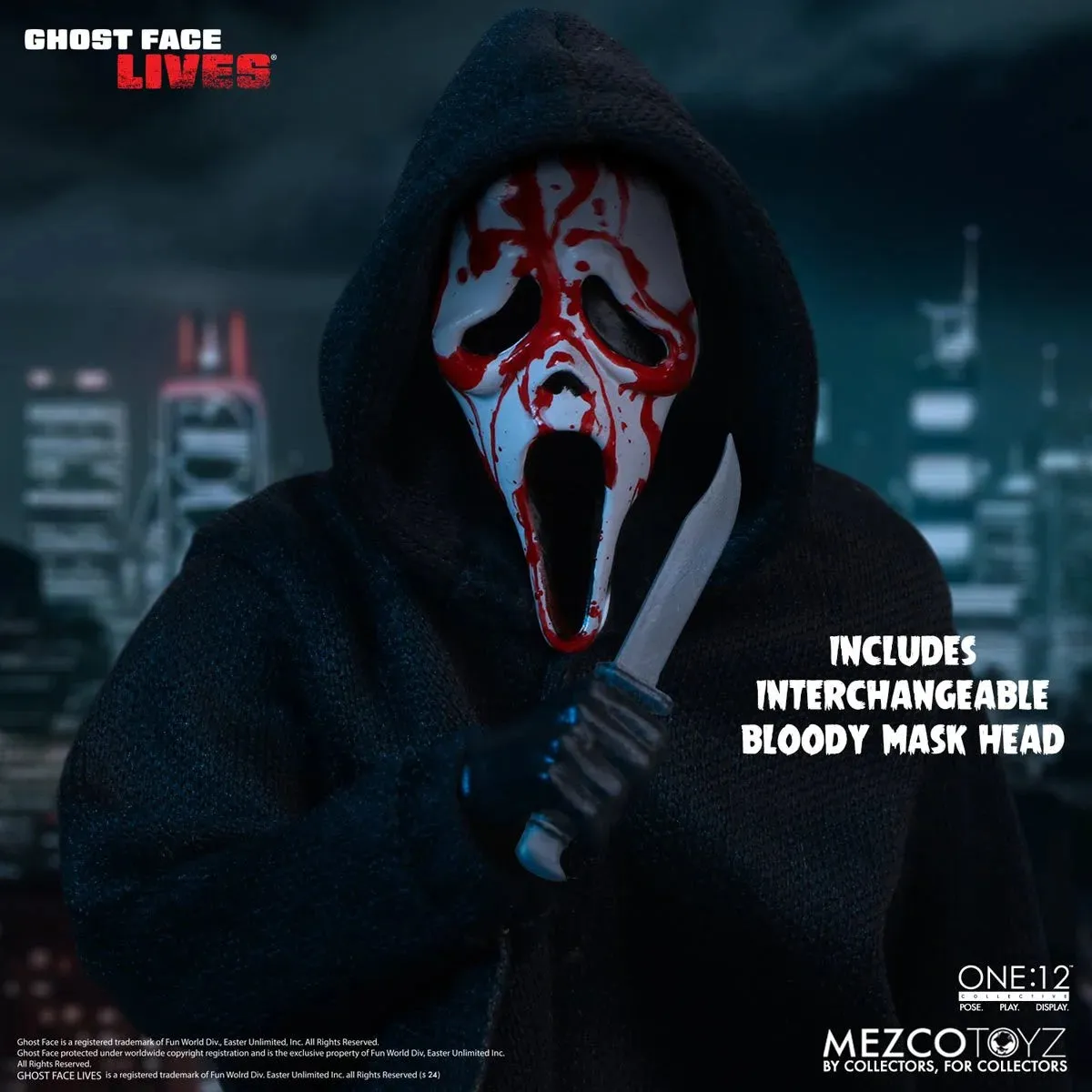 Mezco Toyz - One 12 Ghost Face Lives - Ghost Face