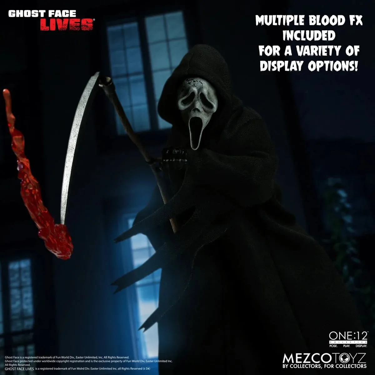 Mezco Toyz - One 12 Ghost Face Lives - Ghost Face