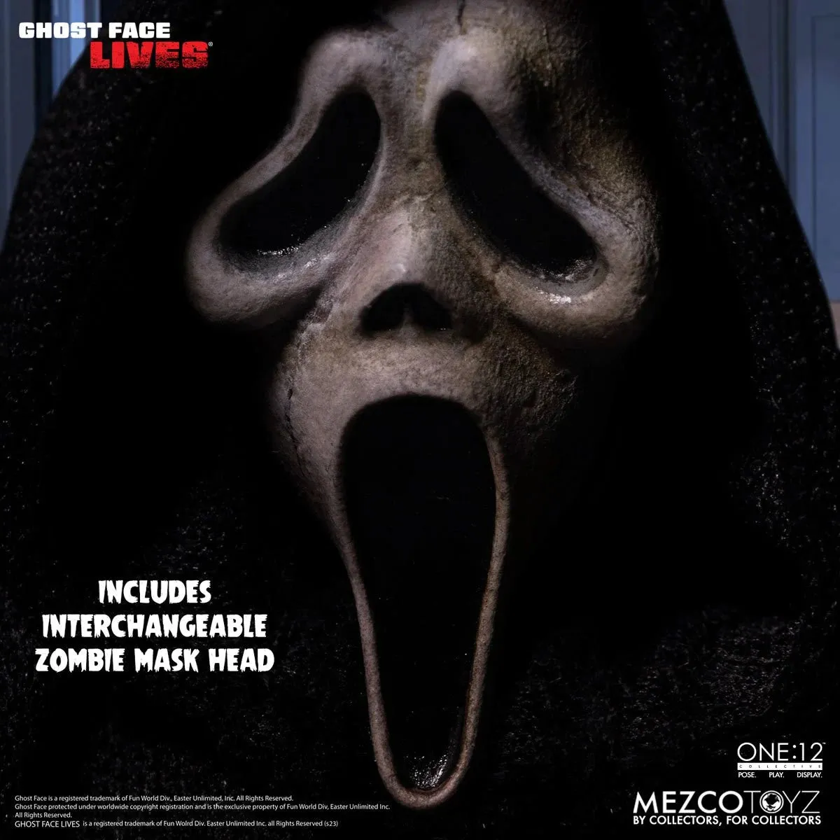 Mezco Toyz - One 12 Ghost Face Lives - Ghost Face