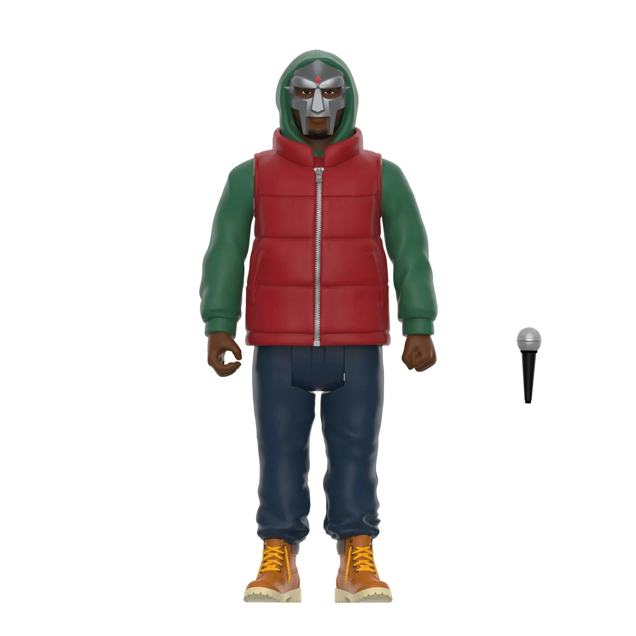 MF DOOM ReAction Figures Wave 2 MF DOOM (Mm..Food) Cereal Box & Toy