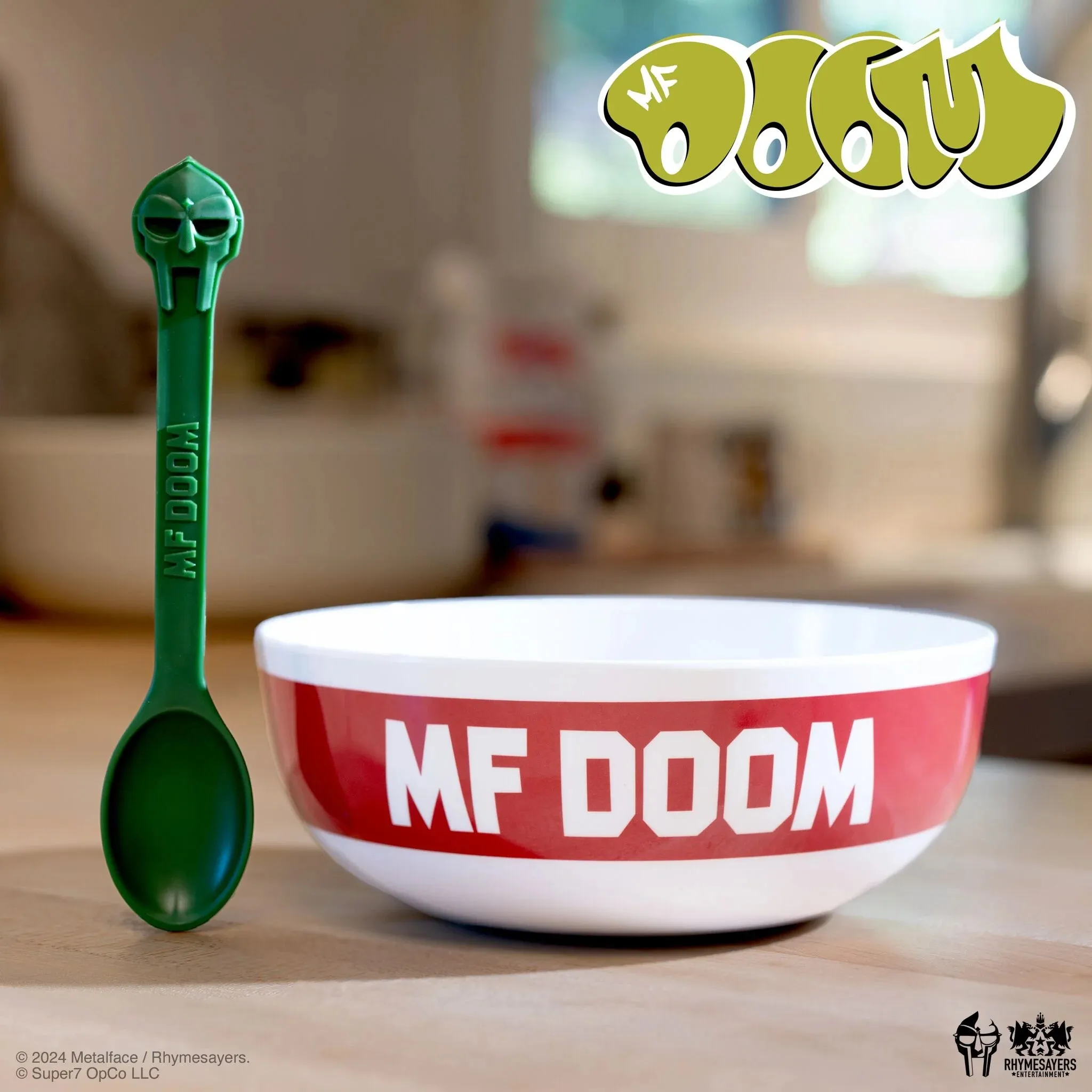 MF DOOM ReAction Figures Wave 2 MF DOOM (Mm..Food) Cereal Box & Toy