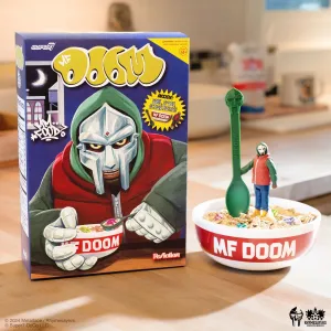 MF DOOM ReAction Figures Wave 2 MF DOOM (Mm..Food) Cereal Box & Toy