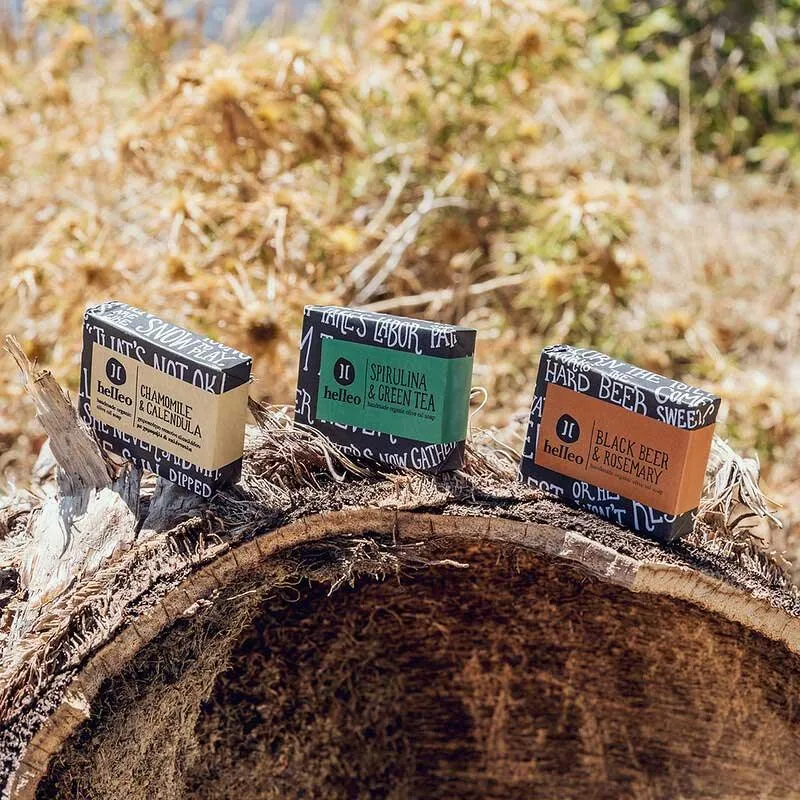 Mini Extra Virgin Olive Oil Soap Bars - 6 x 30g
