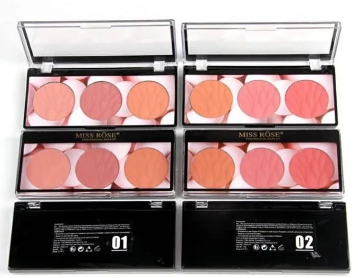 Miss Rose 2 Color Blush Palette 03