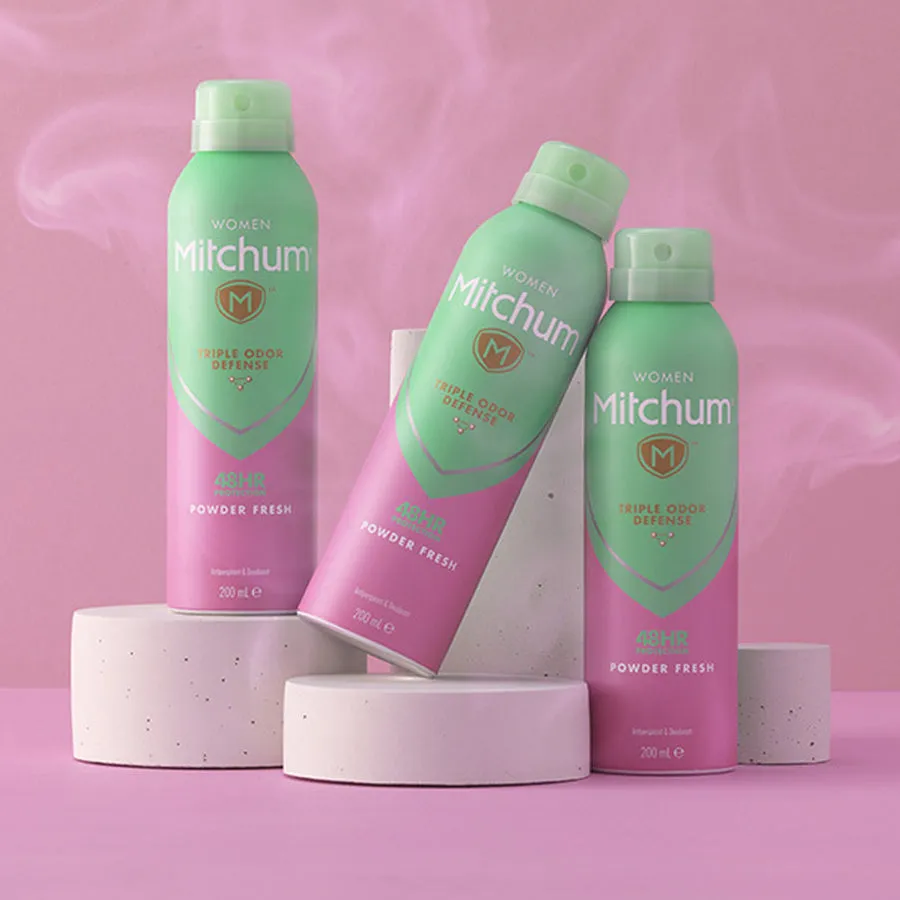 Mitchum Powder Fresh Anti-Perspirant Deodorant 200ml