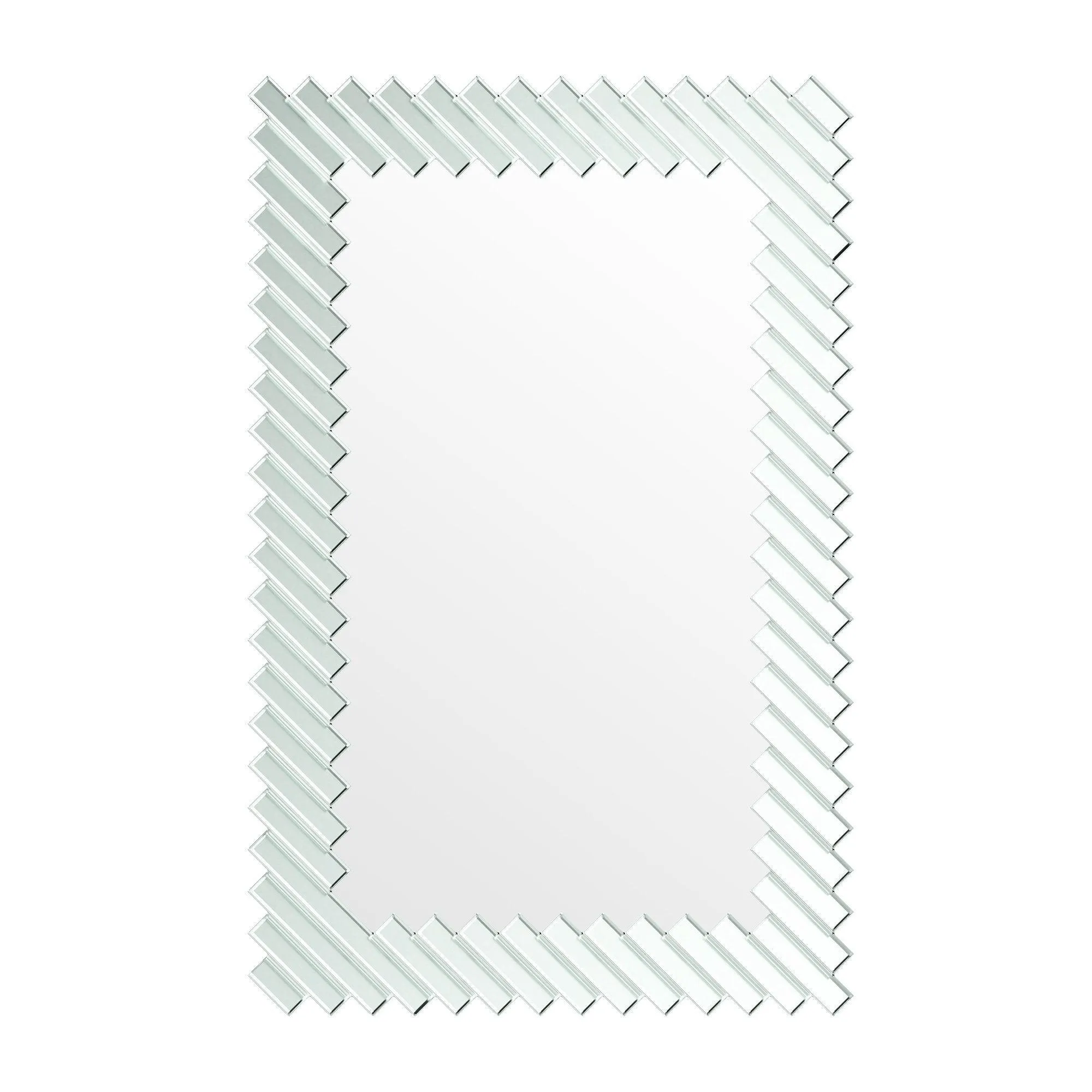 Modern Rectangle Framed Decorative Mirror