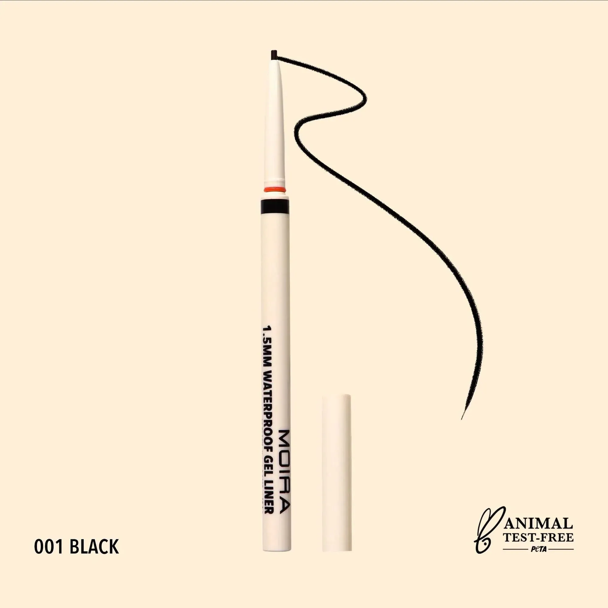 Moira 1.5mm Waterproof Gel Liner 0.1g