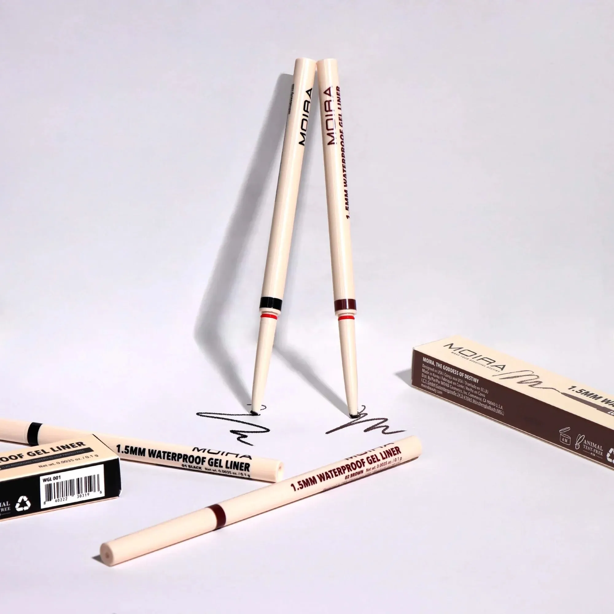 Moira 1.5mm Waterproof Gel Liner 0.1g