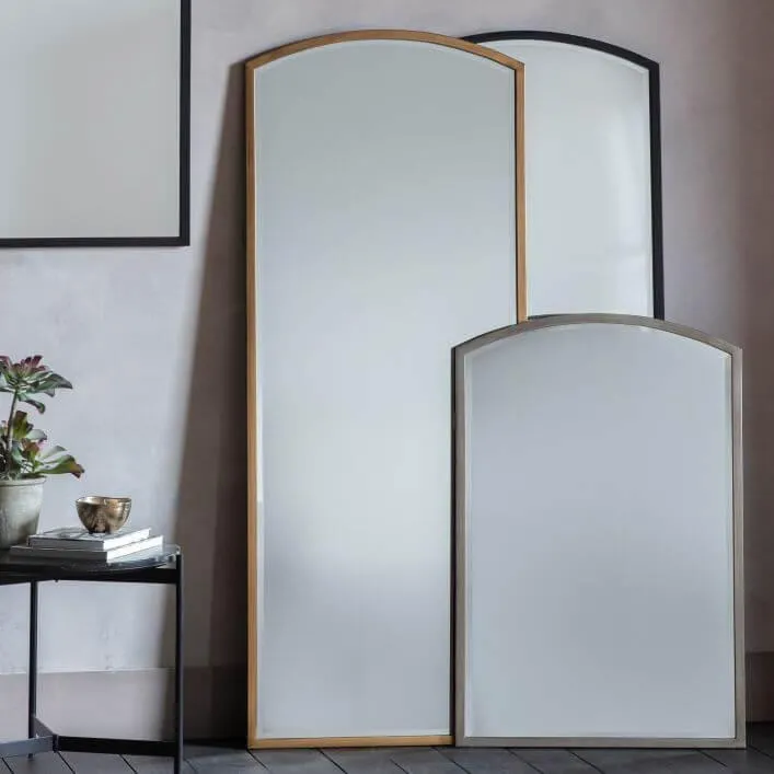 Moira Antique Gold Arch Mirror 150cm x 60cm