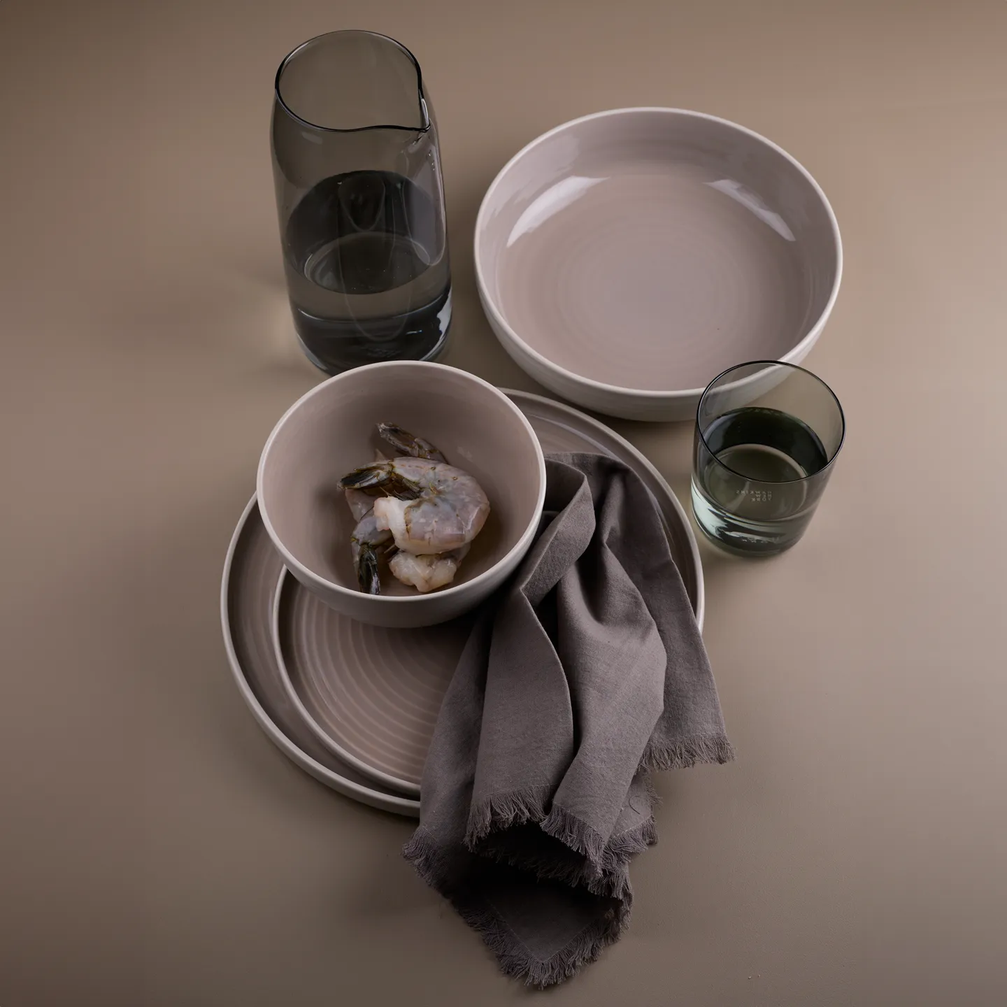 Monochromatic Essential Tabletop Bundle - Light Grey