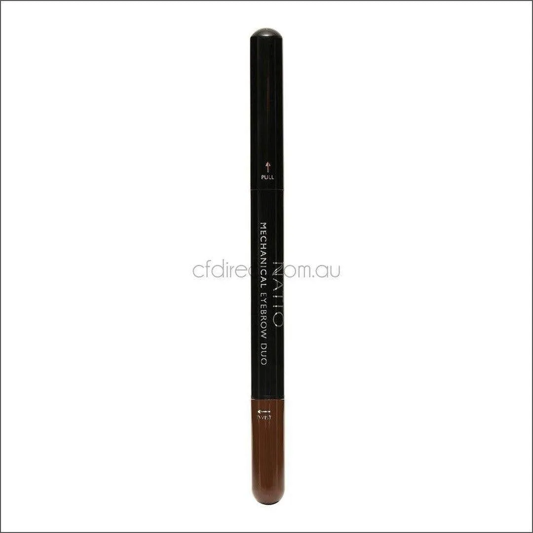 Natio Mechanical Eyebrow Duo - Dark Brown 0.7g