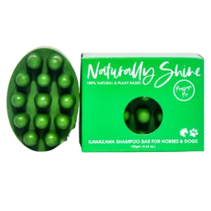 NATURALLY SHINE- Kawakawa Shampoo Bar for Horses and Dogs