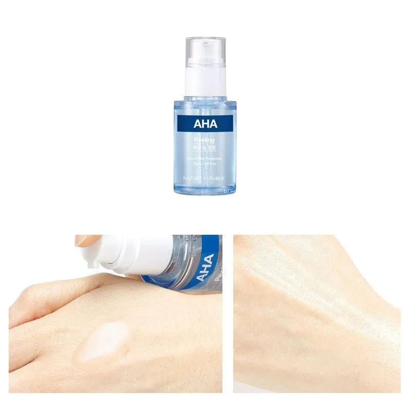 NATURE REPUBLIC AHA Peeling Good Skin Ampoule سيروم لتقشير البشرة باحماض الفا