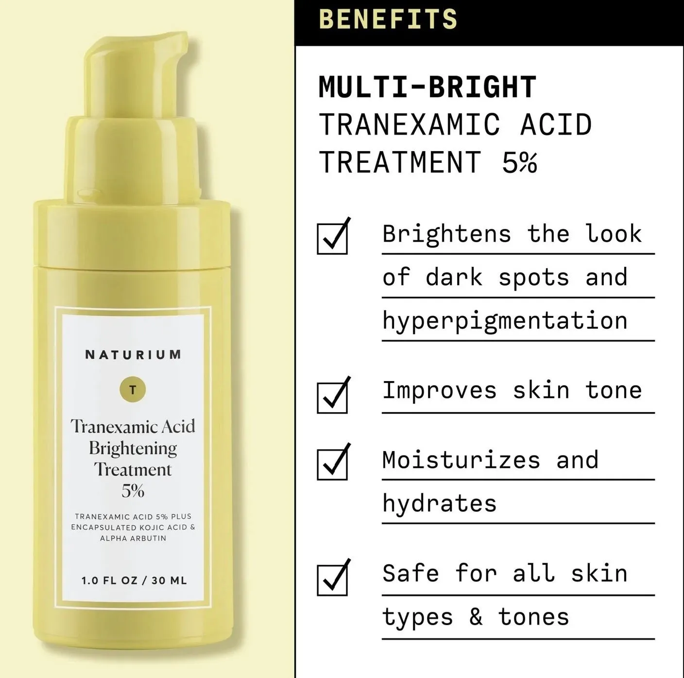 Naturium Multi-Bright Tranexamic Acid Treatment