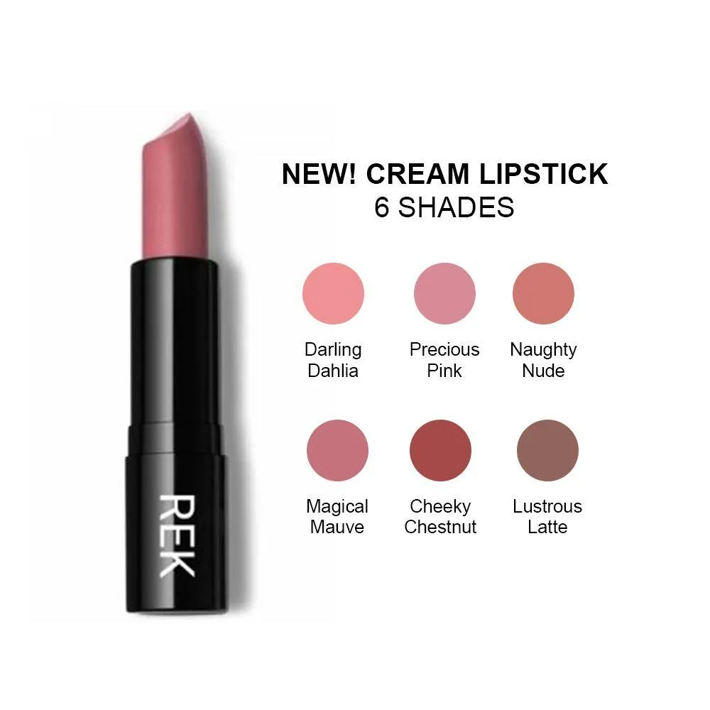 Naughty Nude | Cream Lipstick | REK Cosmetics