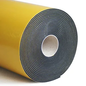 Neoprene/EPDM Blended Sponge Sheet Adhesive Backed