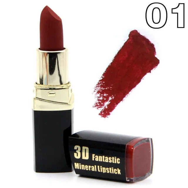 New Beauty Professional Lip Makeup Lipstick Easy to Wear Moisturizer Smooth Lips Stick Long-lasting Charming Lipstick Cosmetic