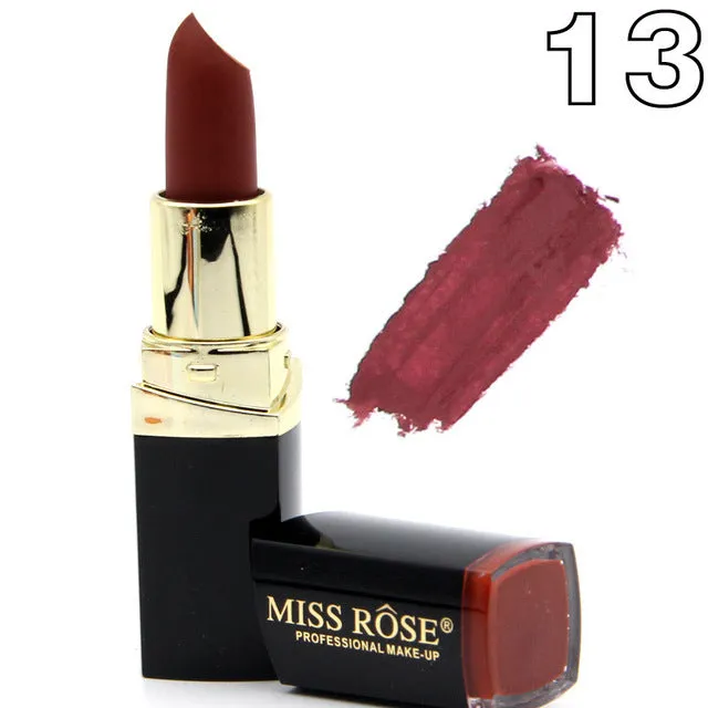 New Beauty Professional Lip Makeup Lipstick Easy to Wear Moisturizer Smooth Lips Stick Long-lasting Charming Lipstick Cosmetic