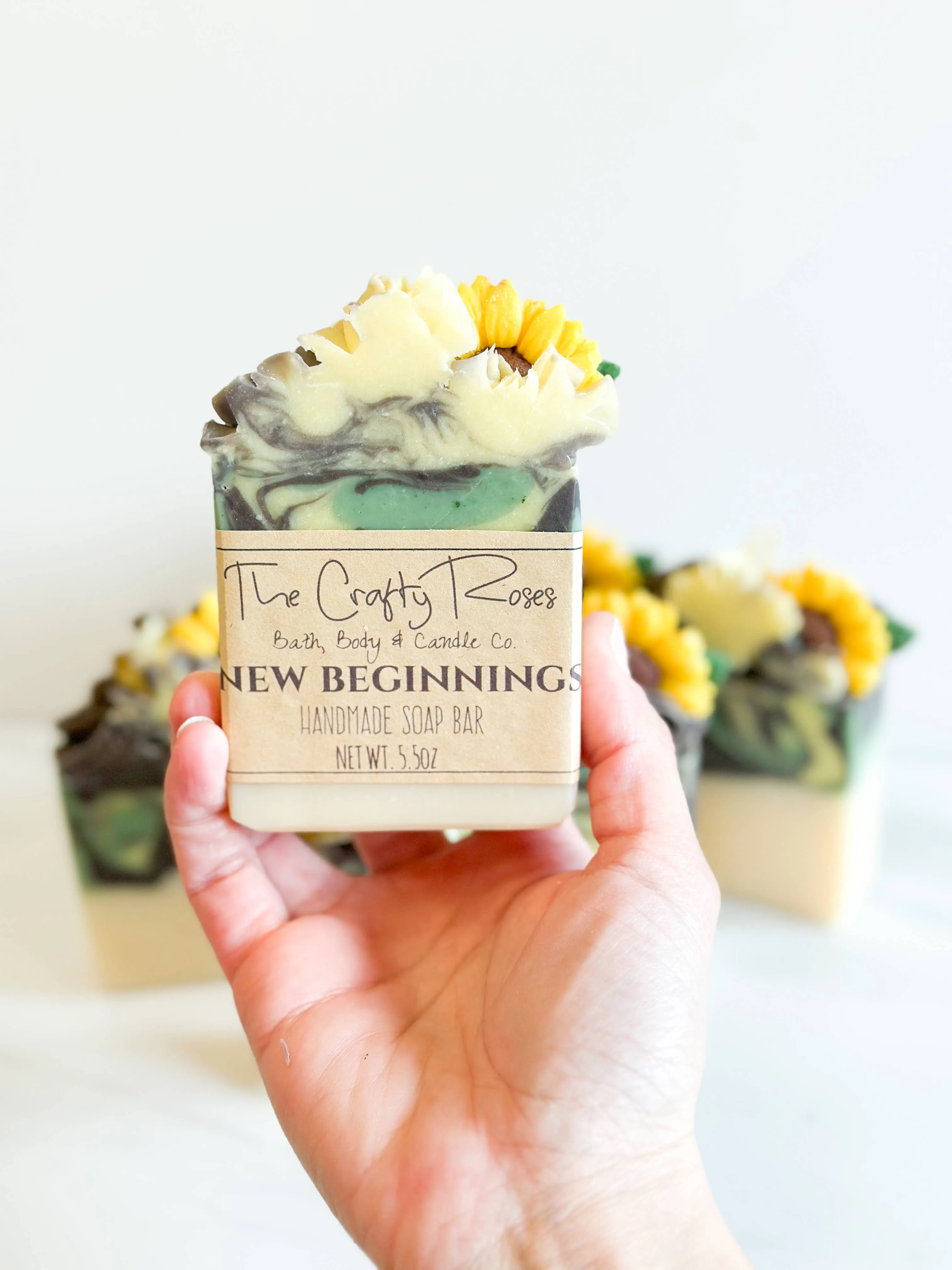 New Beginnings | Sunflower Soap Bar