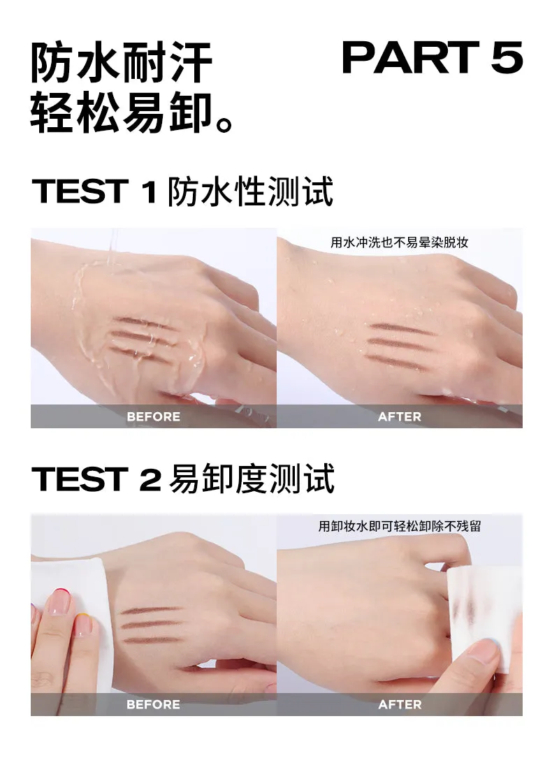 ❤New❤ 珂拉琪廓型立体素描眉笔 小金筷眉笔持久防水不脱色 COLORKEY The Rapid Eyebrow Pencil