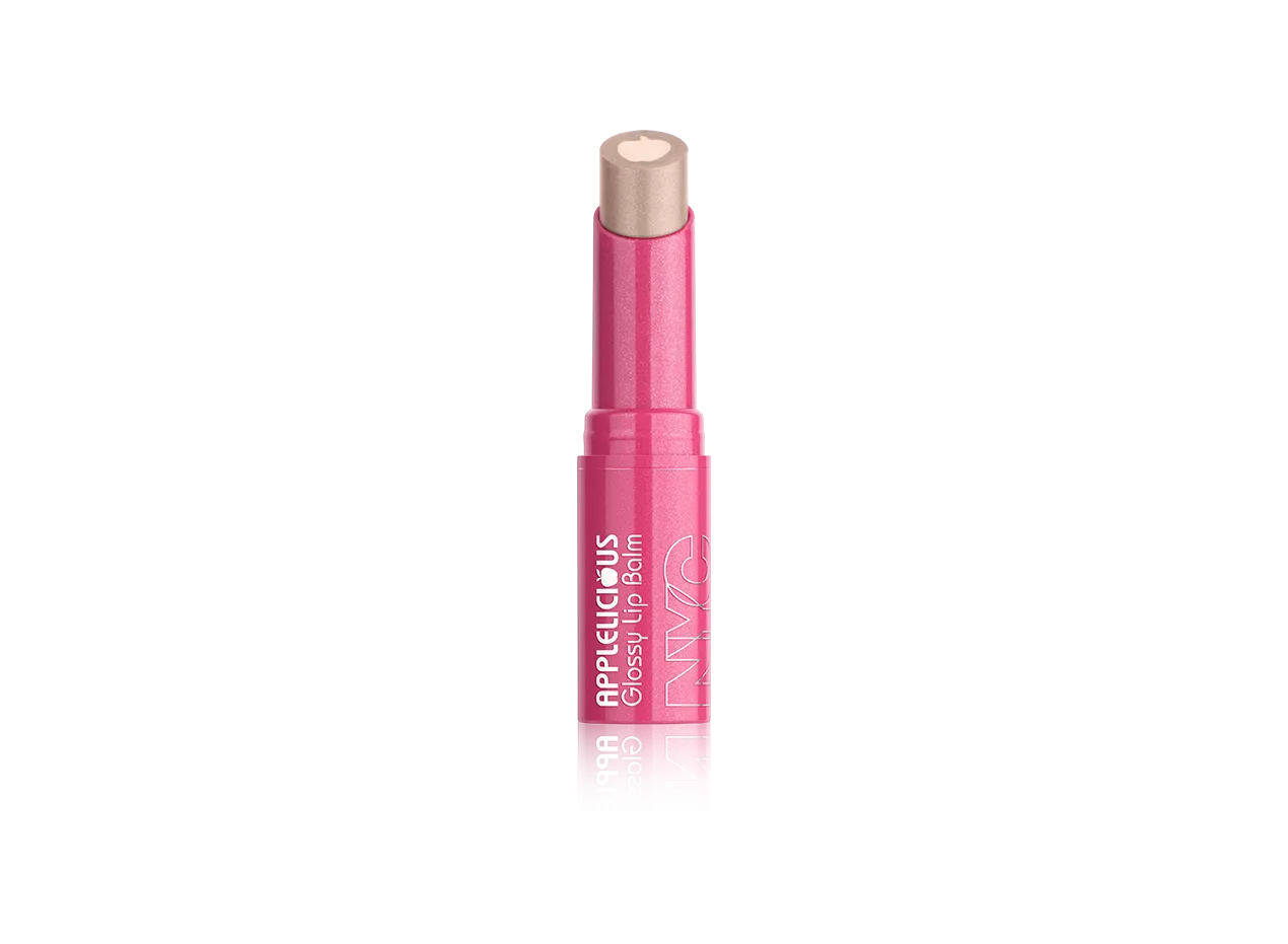 NEW YORK COLOR Glossy Lip Balm APPLELICIOUS Moisturizing 353 Pink Lady