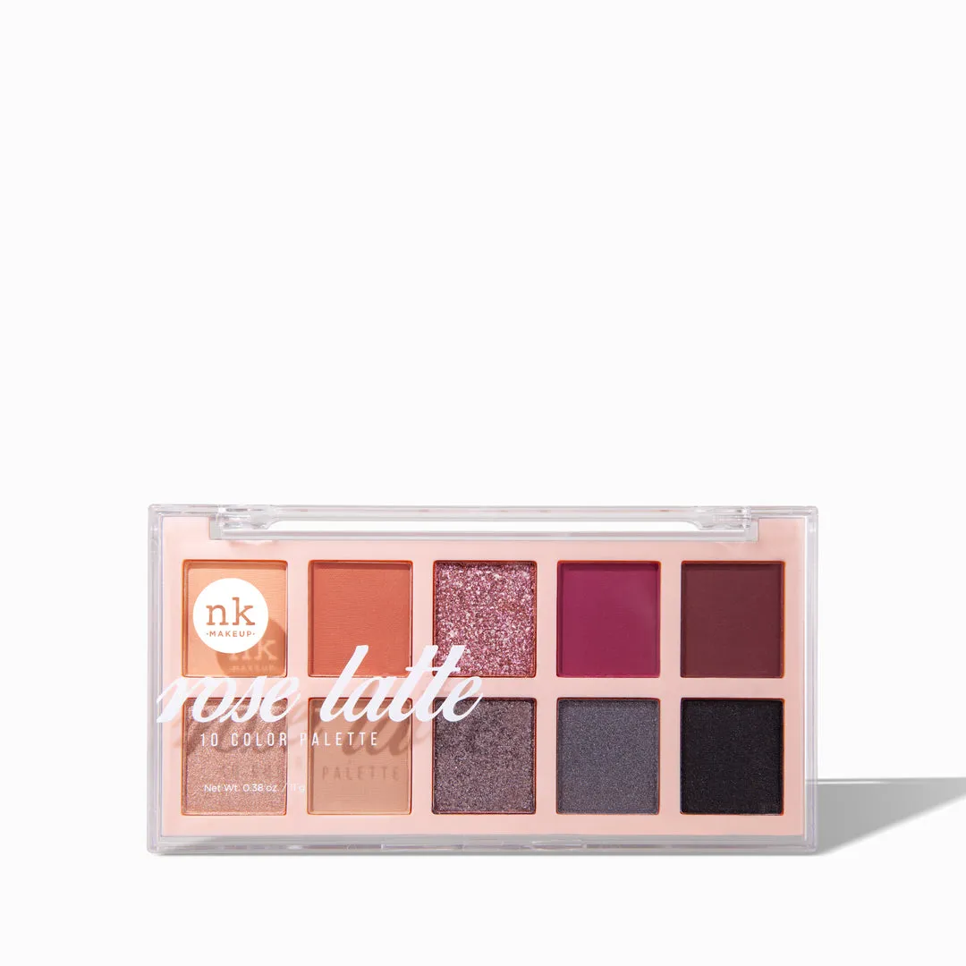 Nicka K Rose Latte 10 Color Palette ES1001