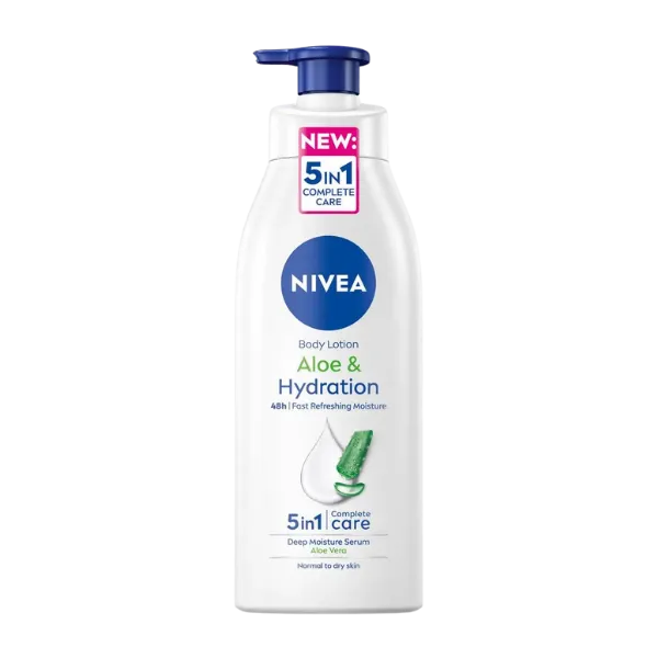 Nivea Aloe & Hydration Body Lotion For Normal To Dry Skin 400ml