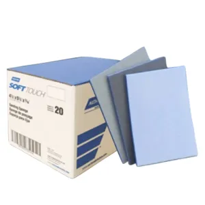 Norton SoftTouch 03076 Super Fine Grit Sanding Sponge, Box of 20