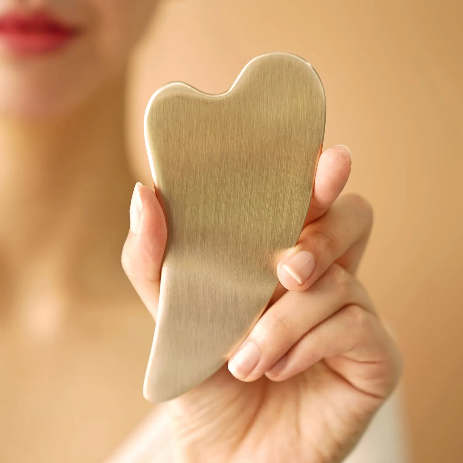 NOTDAM Bangjja Yugi Heart Shaped Guasha Massage 1ea