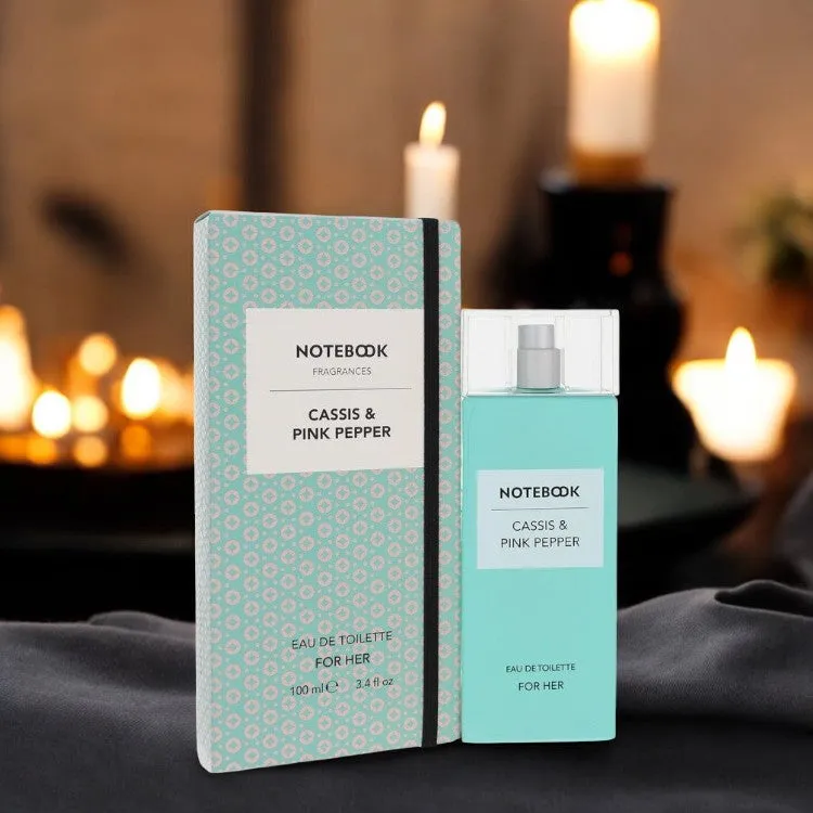 Notebook Cassis & Pink Pepper by Selectiva SPA Eau De Toilette Spray