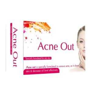 Nourish & Flourish Acne Out Soap - Anti Acne Soap for Oily Skin
