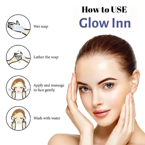 Nourish & Flourish Glow Inn Skin Lightening and Brightening Soap